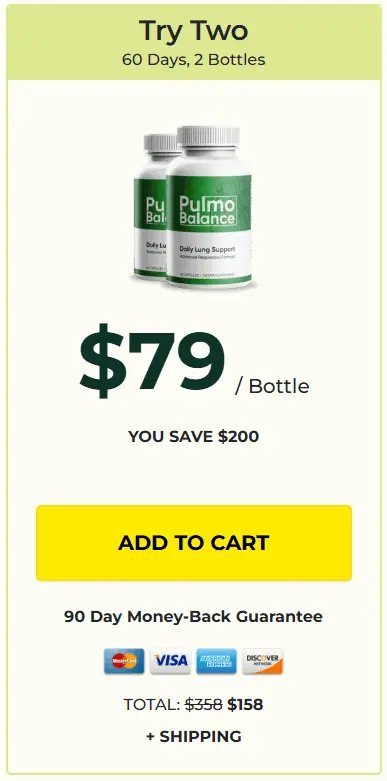Pulmo Balance one bottle